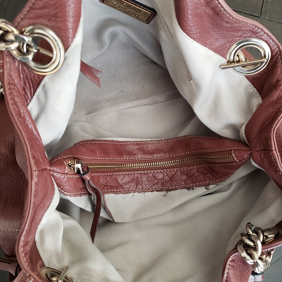 VALENTINO LUISA SAUVAGE CHAIN PURSE 🤎 - Picture 6 of 9